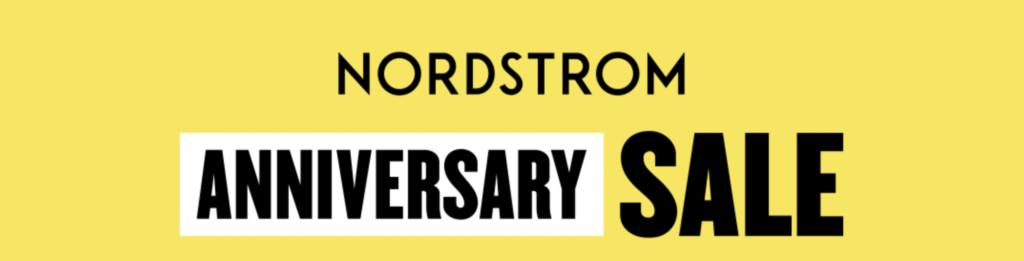 Nordstrom Anniversary Sale Event Banner